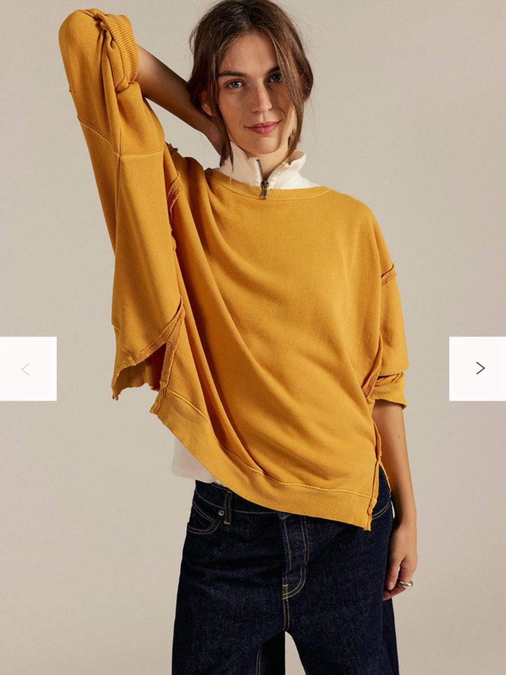 Free People We The Free Camden Sweatshirt | Medium